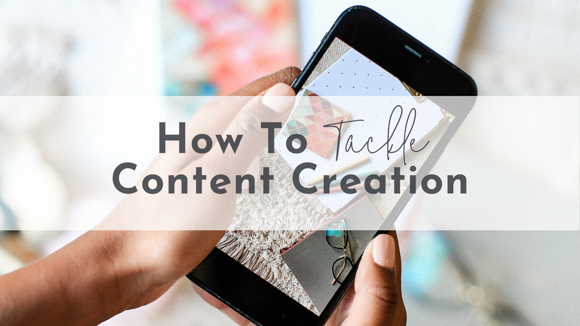 How to Tackle Content Creation - Jasmine Star