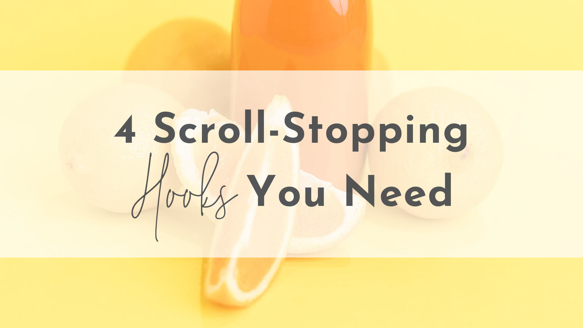 4 Scroll-Stopping Hooks You Need - Jasmine Star